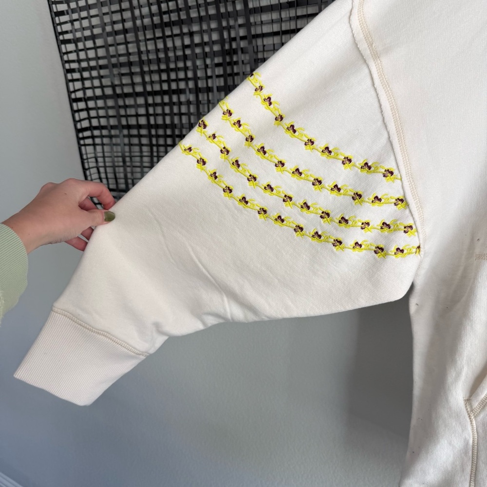 Free people At My Best Embroidered logo Hoodie - Picture 5 of 9